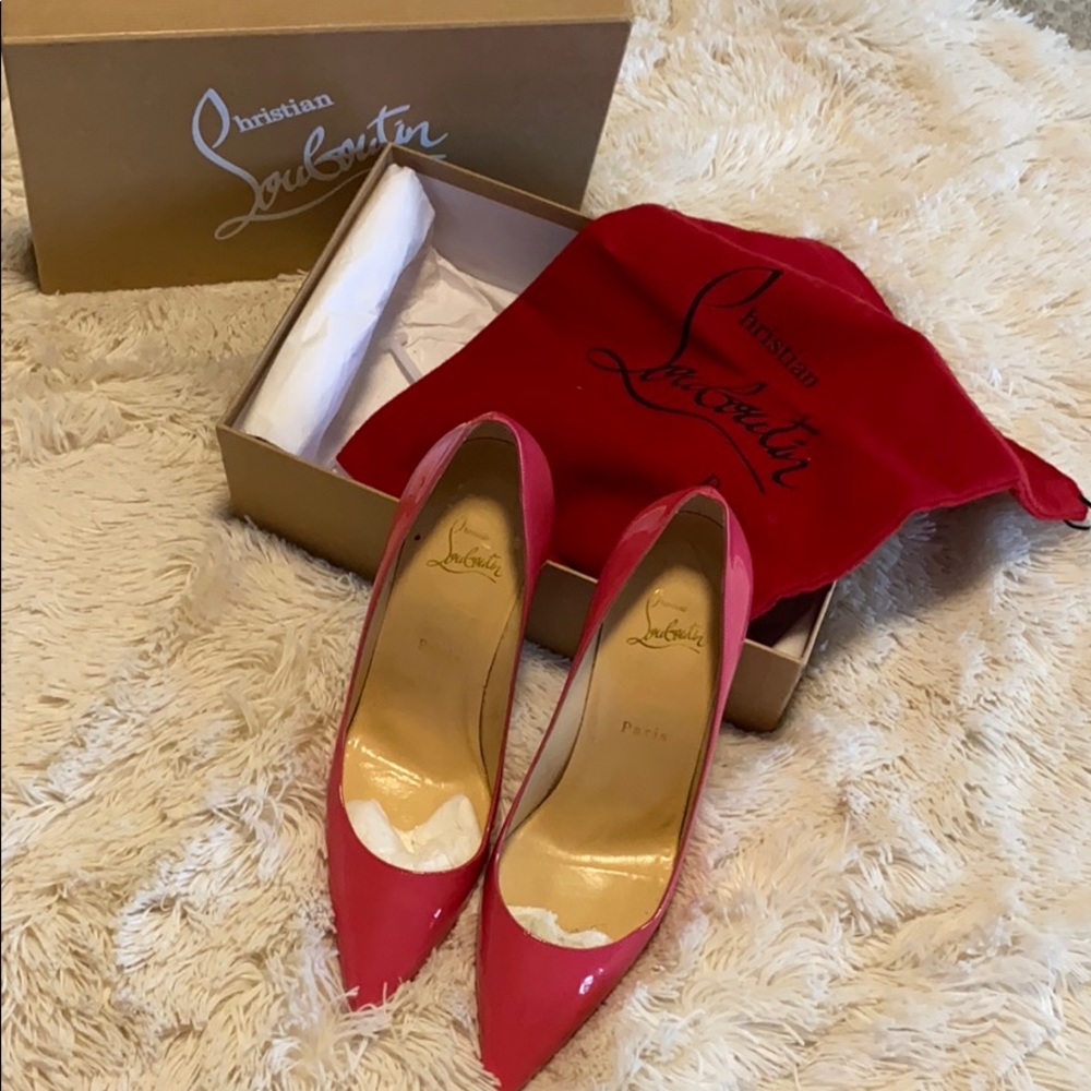 Pink Christian Louboutin Décolleté Heel size 39